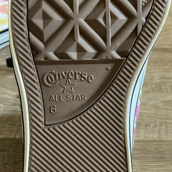 Cheetah print high top colorful converse - Picture 5 of 6